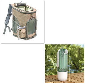 2 In 1 Pet Water Cup Segment Design Green Dog Walking Portable Drinking Cup Dog Feeding Supplies Pet Supplies Dog Walking Water Feeder Pets Products Puppy Paws Place
