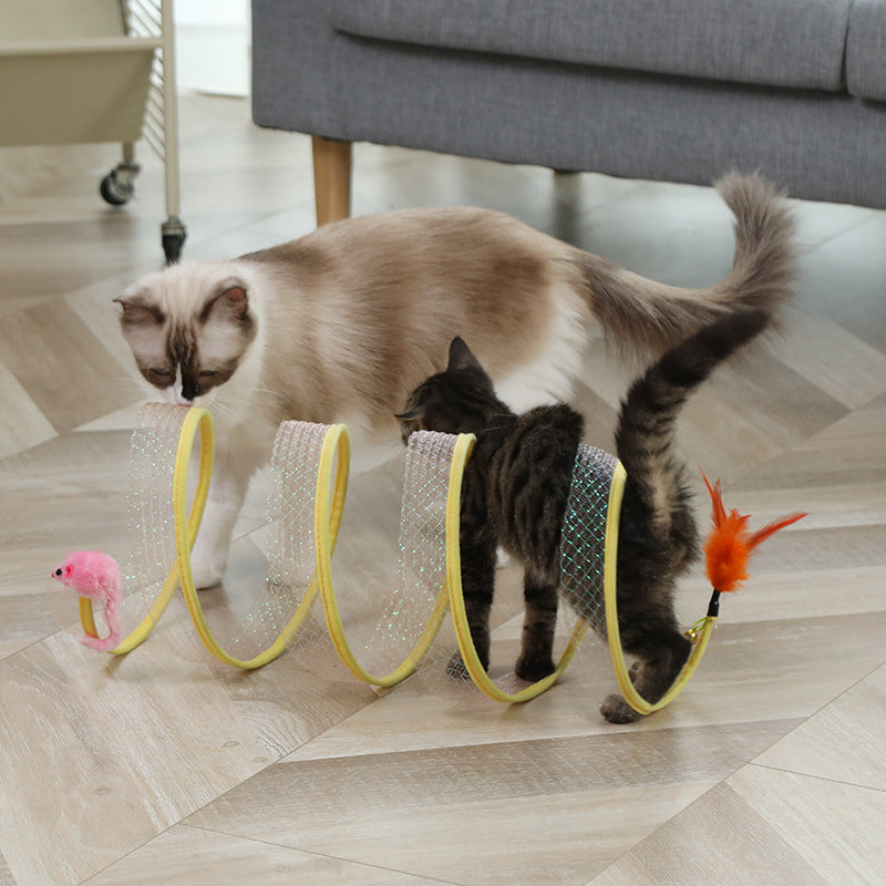 Foldable Mouse Shape Cat Toy