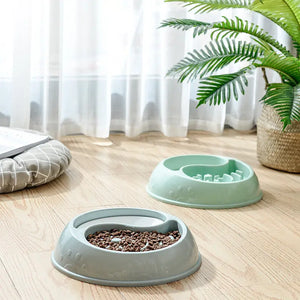 Dog Choking Prevention And Food Bowl Drinking Water Not Wet Mouth Dog Basin Puppy Paws Place