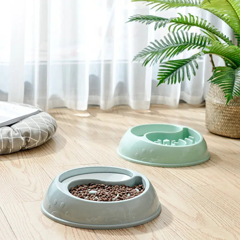 Dog Choking Prevention And Food Bowl Drinking Water Not Wet Mouth Dog Basin Puppy Paws Place