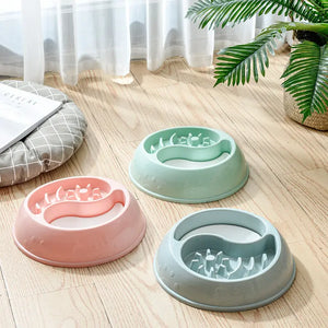 Dog Choking Prevention And Food Bowl Drinking Water Not Wet Mouth Dog Basin Puppy Paws Place