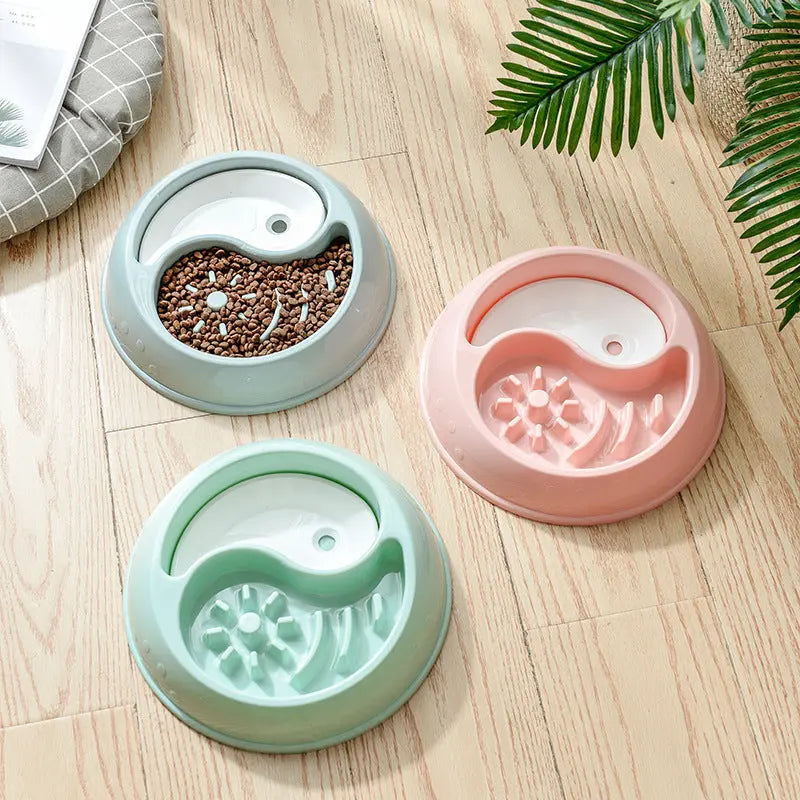 Dog Choking Prevention And Food Bowl Drinking Water Not Wet Mouth Dog Basin Puppy Paws Place