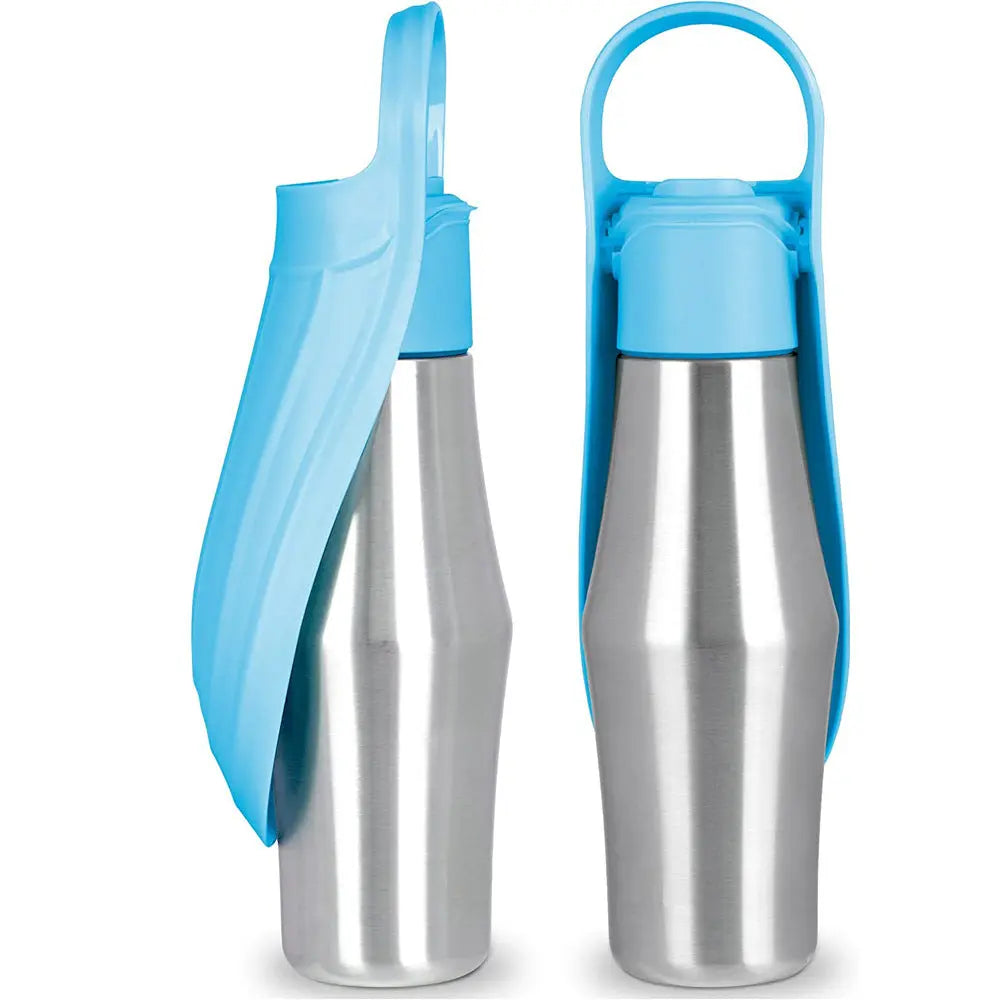 New Portable Pet Dog Water Bottle Soft Silicone Leaf Design For Dog Pets Outdoor Travel Drinking Bowls Water Dispenser Puppy Paws Place