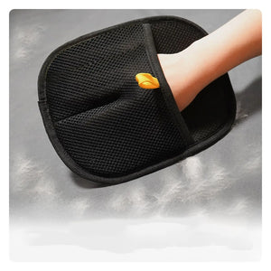 Pet Electrostatic Hair Removal Gloves Two-way Bristle Remover Hair Removal Brush Sticky Hair Artifact Cat Hair Gloves Cat Hair Removal Comb Puppy Paws Place