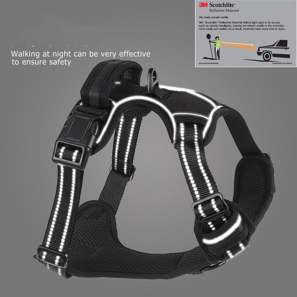 No Pull Breathable Dog Harness Vest