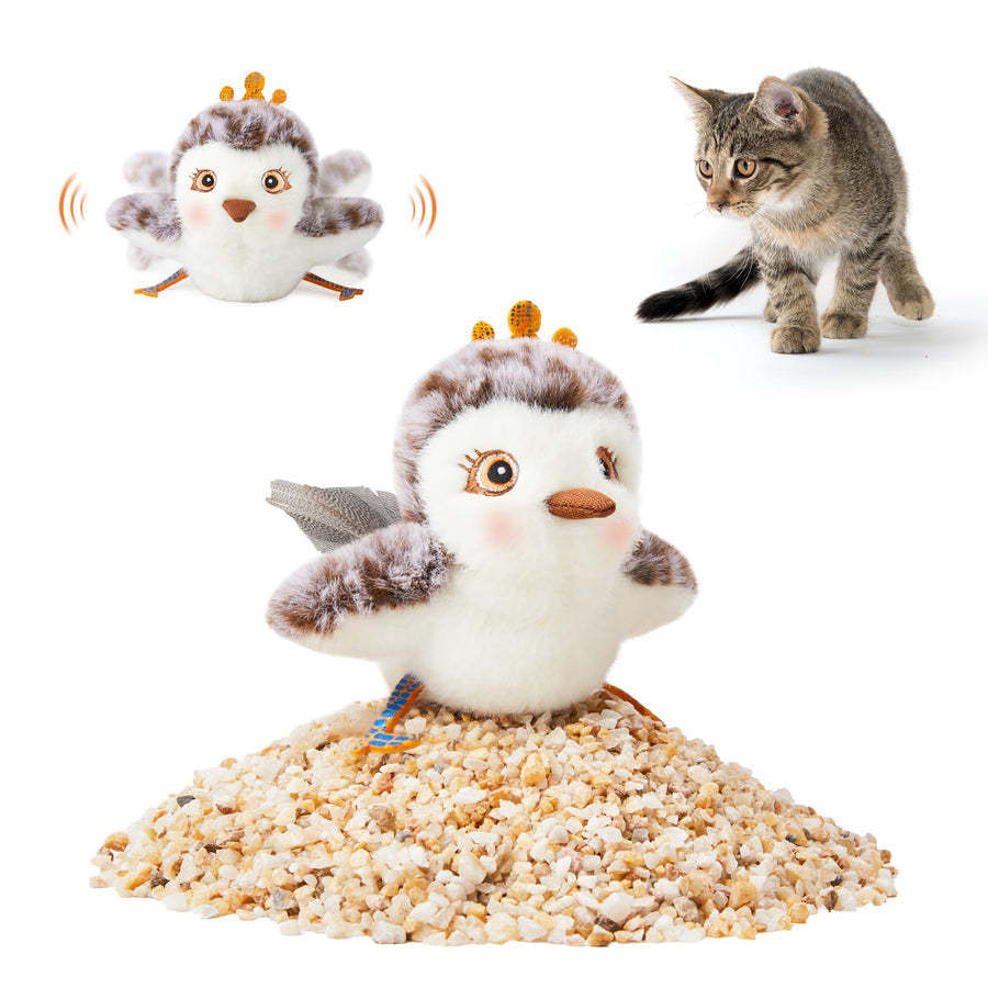 Automatic Flapping Bird Cat Toy