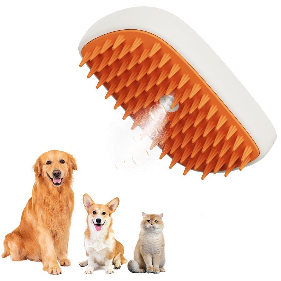 Rechargeable Pet Steam Brush