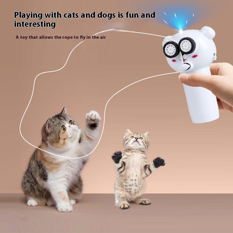 Luminous Rope Transmitter Cat Teaser Toy