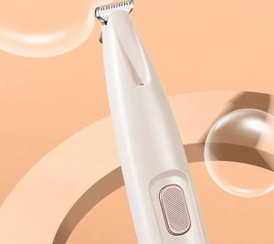 Pets  Paw Trimmer With LED Light Fully Waterproof Pet Hair Trimmer With LED Display Clippers For Grooming Widen Blade Puppy Paws Place