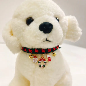 Christmas Pet Collar Cat Scarf Puppy Paws Place