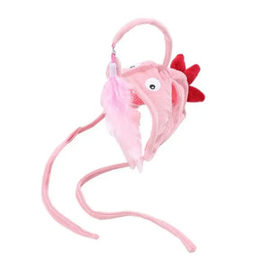 Cat Toy Self-Hi Relieving Stuffy Kitten Funny Supplies Hat Puppy Paws Place