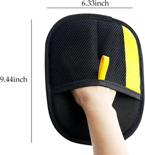 Pet Electrostatic Hair Removal Gloves Two-way Bristle Remover Hair Removal Brush Sticky Hair Artifact Cat Hair Gloves Cat Hair Removal Comb Puppy Paws Place